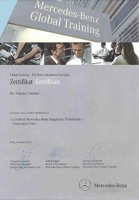 Certified MB Diagnosis Technician